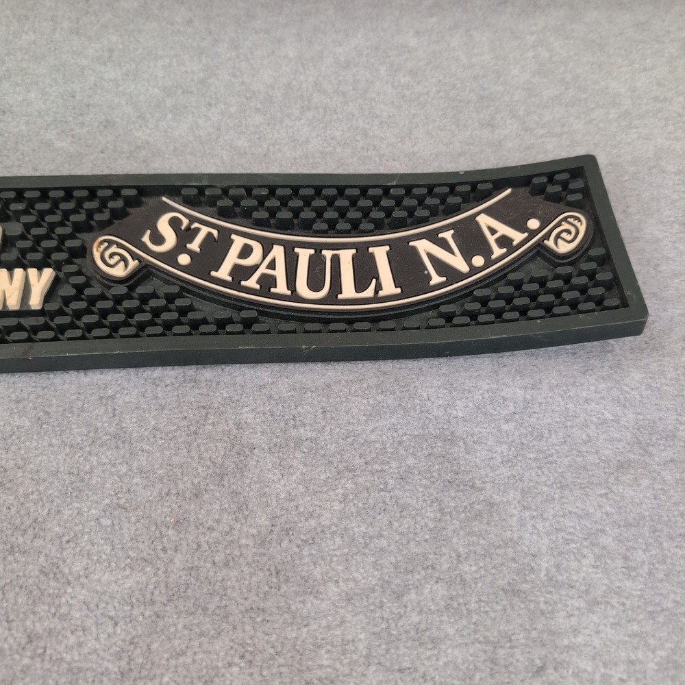 St Pauli N A Bar Mat Rubber Imported From Germany Beer Tap Pad - Picture 4 of 6